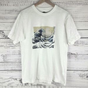 Uniqlo Ukiyo-e Masters The Great Wave off Kanagawa Mens M UT Graphic T Shirt